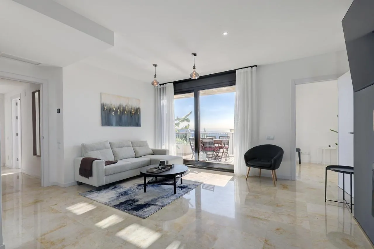 Modern, Elite Hillside Home W/Sea & Mountain Views Marbella Apartment